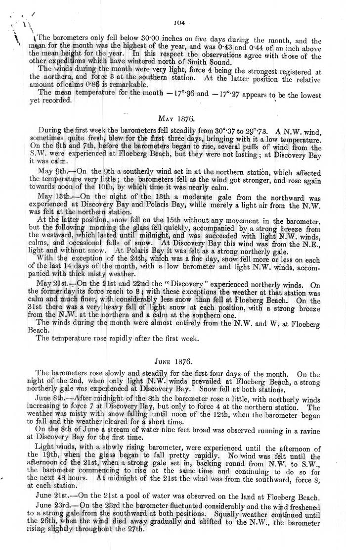 Arctic Blue Books: taylor 1878, page 104