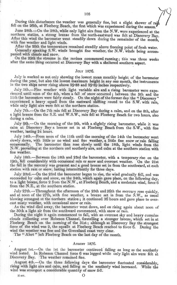 Arctic Blue Books: taylor 1878, page 105