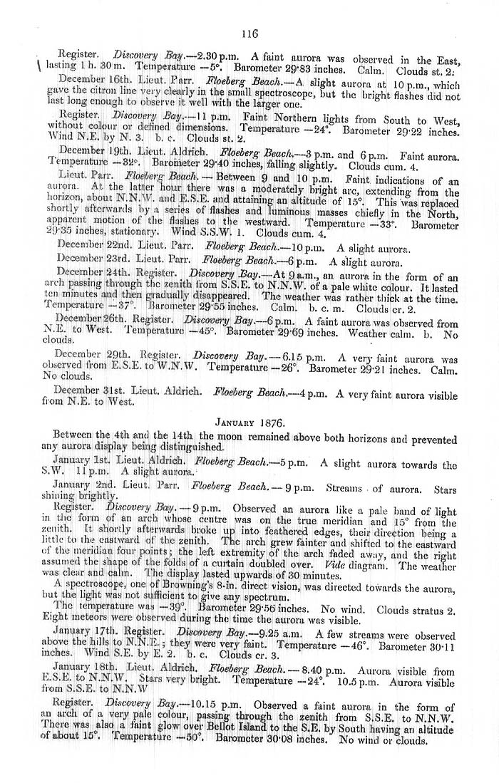 Arctic Blue Books: taylor 1878, page 116