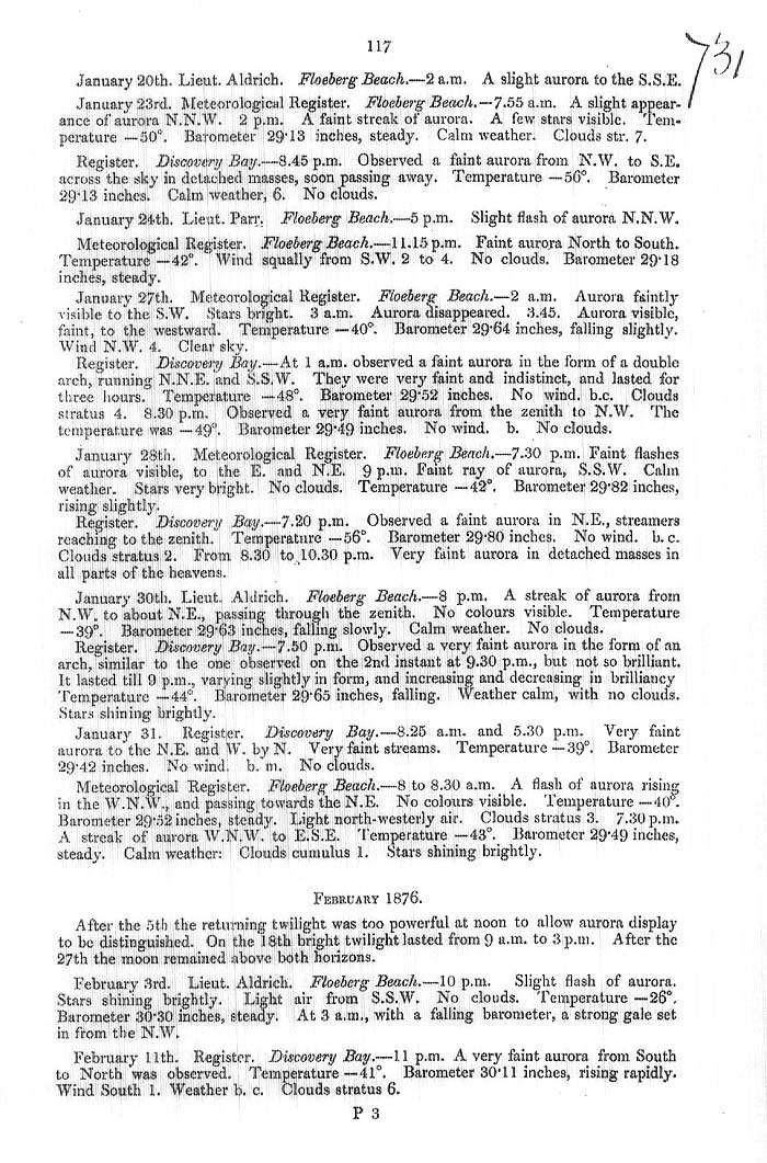 Arctic Blue Books: taylor 1878, page 117