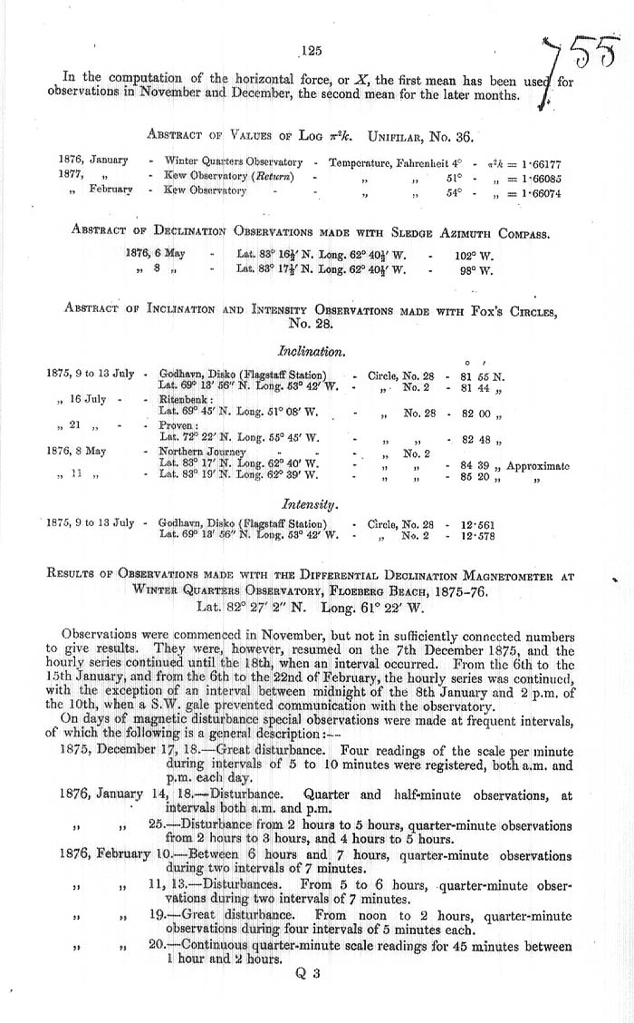 Arctic Blue Books: taylor 1878, page 125