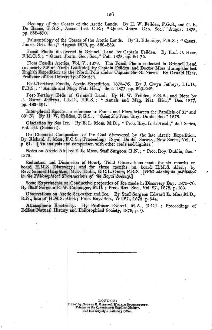Arctic Blue Books: taylor 1878, page 156