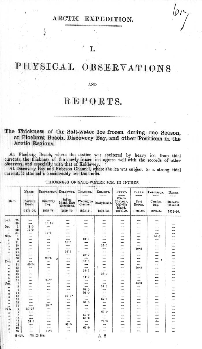 Arctic Blue Books: taylor 1878, page 3
