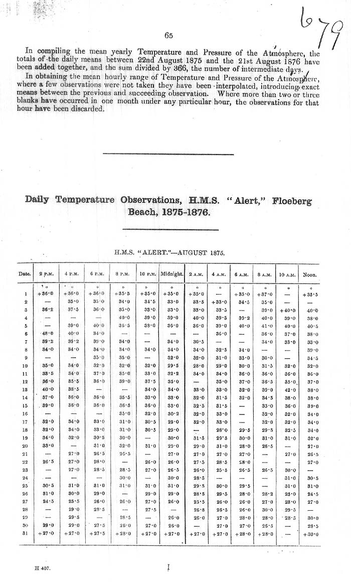 Arctic Blue Books: taylor 1878, page 65