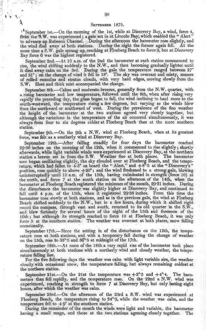 Arctic Blue Books: taylor 1878, page 98