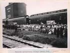 Photo, Manitoba Agricultural College Special Train, 1912