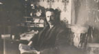Julius Degen at desk