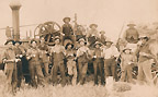 Photo, Threshing outfit, 1908