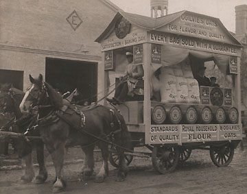 Horse-drawn trolley Horse-drawn trolley