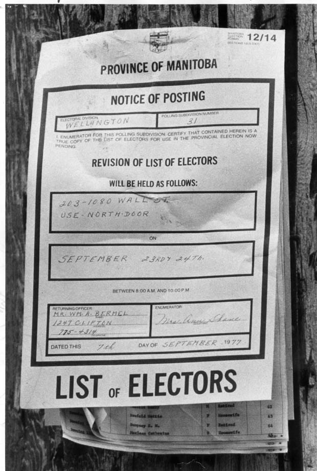 Manitoba Elections