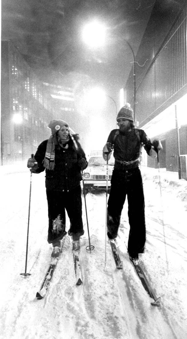 Skiing