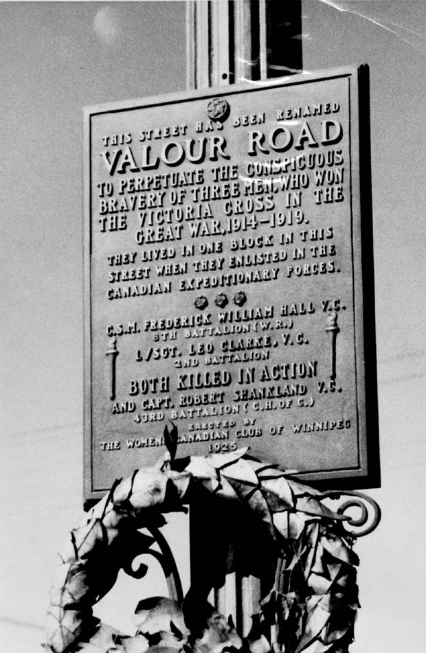 Valour Road Memorial